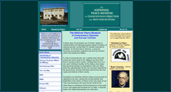 Desktop Screenshot of nationalpeacemuseum.org